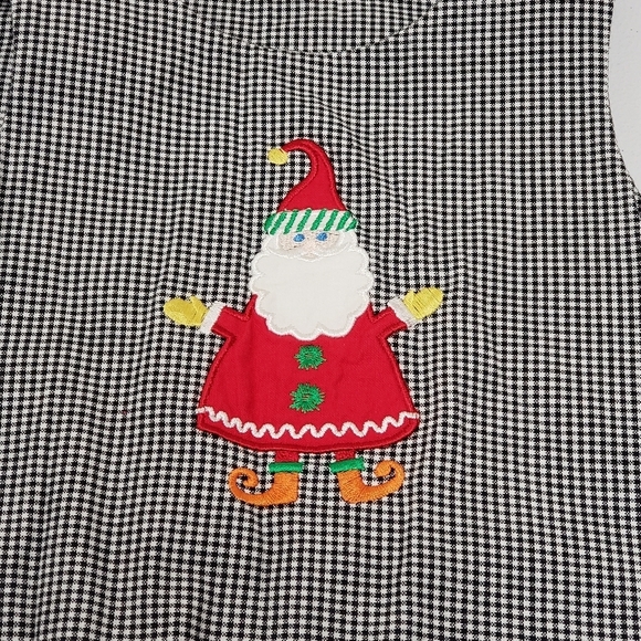 Glorimont Girls Reversible Holiday Dress Pumpkin Fall Christmas Santa Size 3T - Picture 5 of 7
